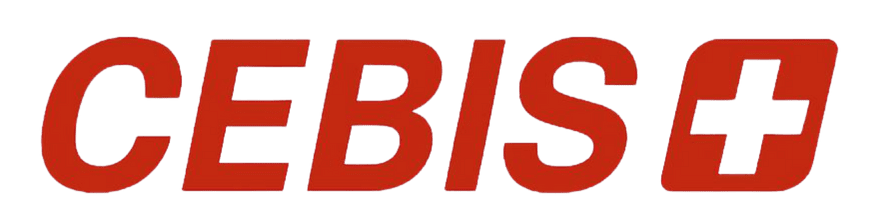 A professional image of CEBIS International logo highlighting healthcare and international services.